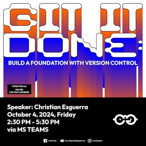 Git it Done: Build a Foundation with version control