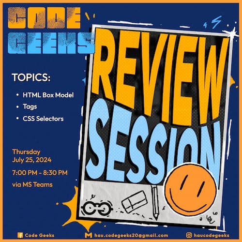 Event Review Session