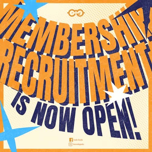 Code Geeks Membership Recruitment